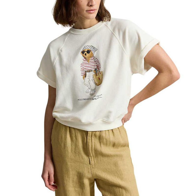 Polo Ralph Lauren Polo Bear Fleece Short Sleeve Sweatshirt image number 0